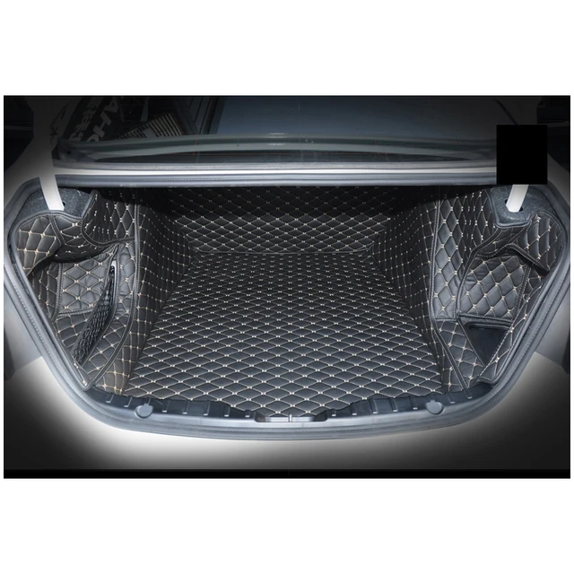 Buy lsrtw2017 fiber leather car trunk mat for bmw 5