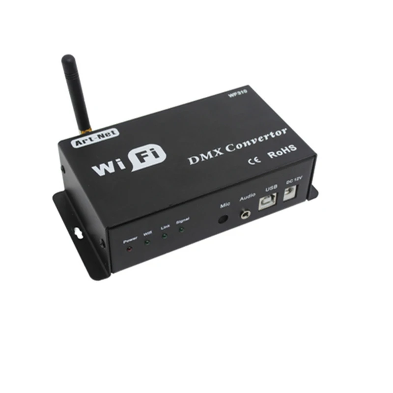 Новый контроллер DMX WiFi управляемый системой Android или IOS точки Wifi WF310 бесплатная