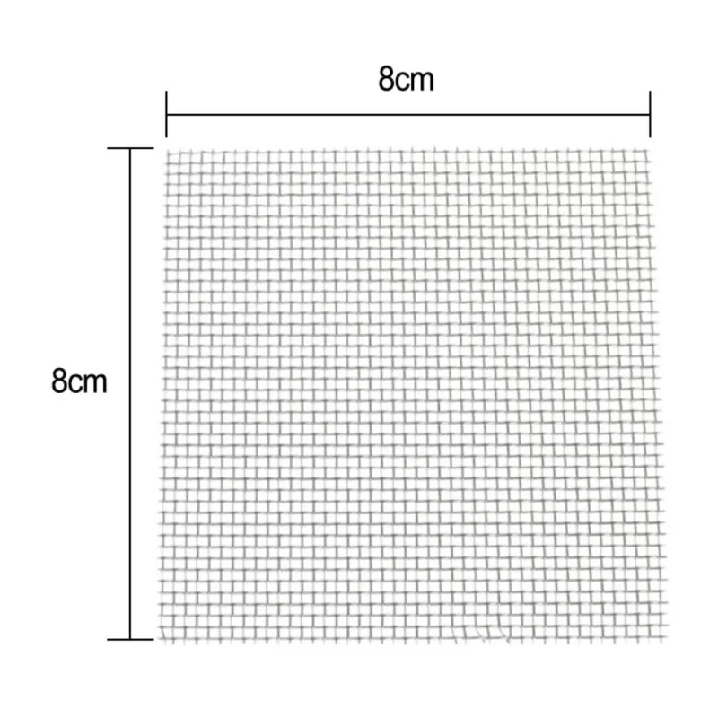 Сетка из нержавеющей стали, сетка для растений, мох, сетка для аквариума, водная трава, растения, фиксированные сетчатые украшения, 5 шт., 8x8 см