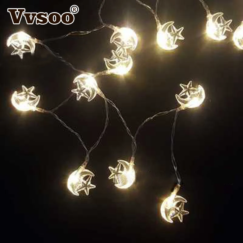 Светодиодный светильник Vvaoo EID Mubarak лента со звездой и луной светодиодный s декор