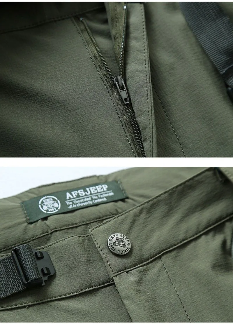 2016 Mens Brand-Clothes AFS JEEP XXXXL Quick Dry Pants Ourtdoor Waterproof Straight Loose Trousers Plus Size Casual Long Pant (19)