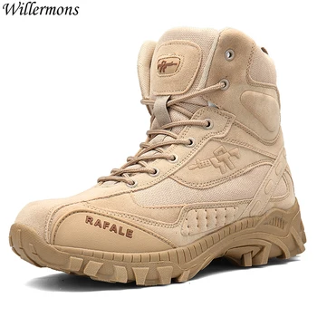 

Special Force Combat Boots Men's Army Tactical Ankle Boots Men Anti-slip Military Safety Shoes Boots Botas Hombre