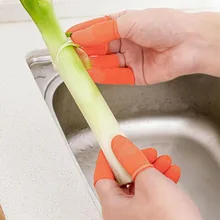 100 шт Защитные противоскользящие кончики пальцев перчатки латексные резиновые пальчиковые кроватки антистатические перчатки до кончиков пальцев антистатические