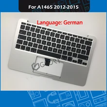 Ноутбук A1465 Топ чехол с немецкой клавиатурой для Macbook Air 1" A1465 удобный Упор для рук Замена 2012- EMC 2558 2631 2924