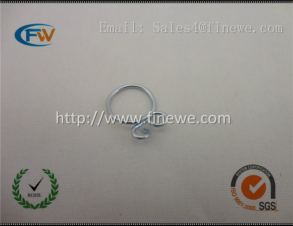Manufacture Custom constant tension wire spring hose clamps without