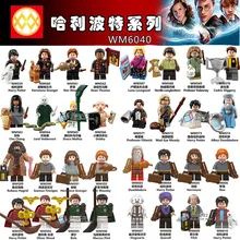 WM6040 серия Harry Dobby Moody Quirrell Волдеморт Дин Томас строительные блоки подарок детские игрушки