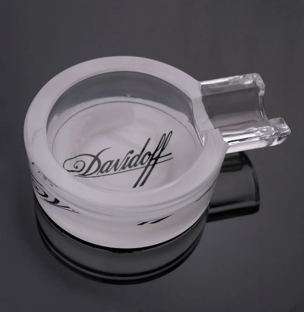 TOMATO Glass Crystal Cigar Ashtray W/ Gift Boxin Ashtrays from Home