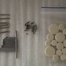 Кларнет запчасти для ремонта, винты, запчасти+ подушки для кларнета полный набор из 17 подушек