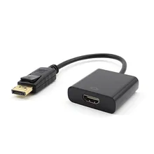 Порт дисплея DP к Hdmi onverter адаптер Кабели для A/V ноутбук с HDTV hp lenovo Dell