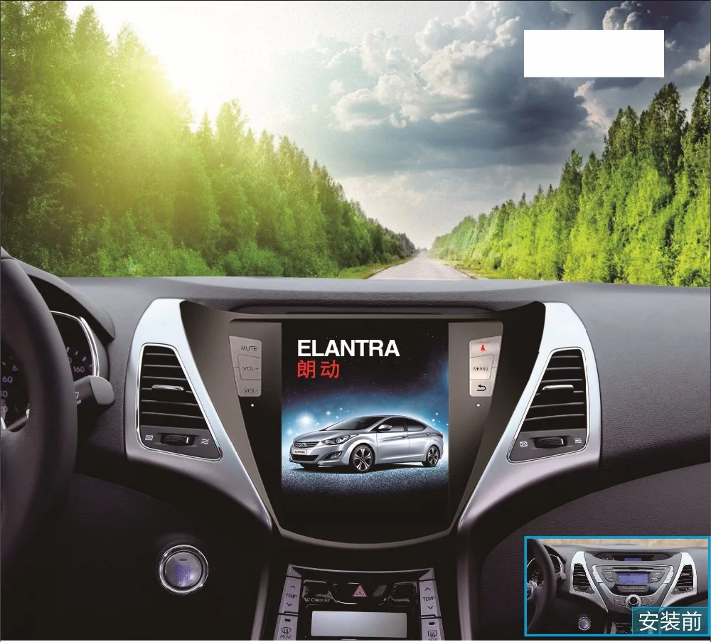 LaiQi 10 4 &quotчетырехъядерный автомобильный dvd плеер 1280x800 вертикальный экран Tesla