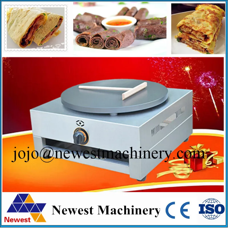 

High quality Baking Pan Pancake Machine Gas Frying Pan Thin Pancake Maker
