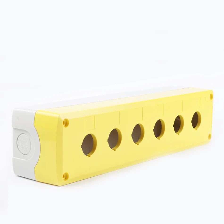 

Buuton box for six hole IP65 GOB-6A-YW Suitable for harsh environment
