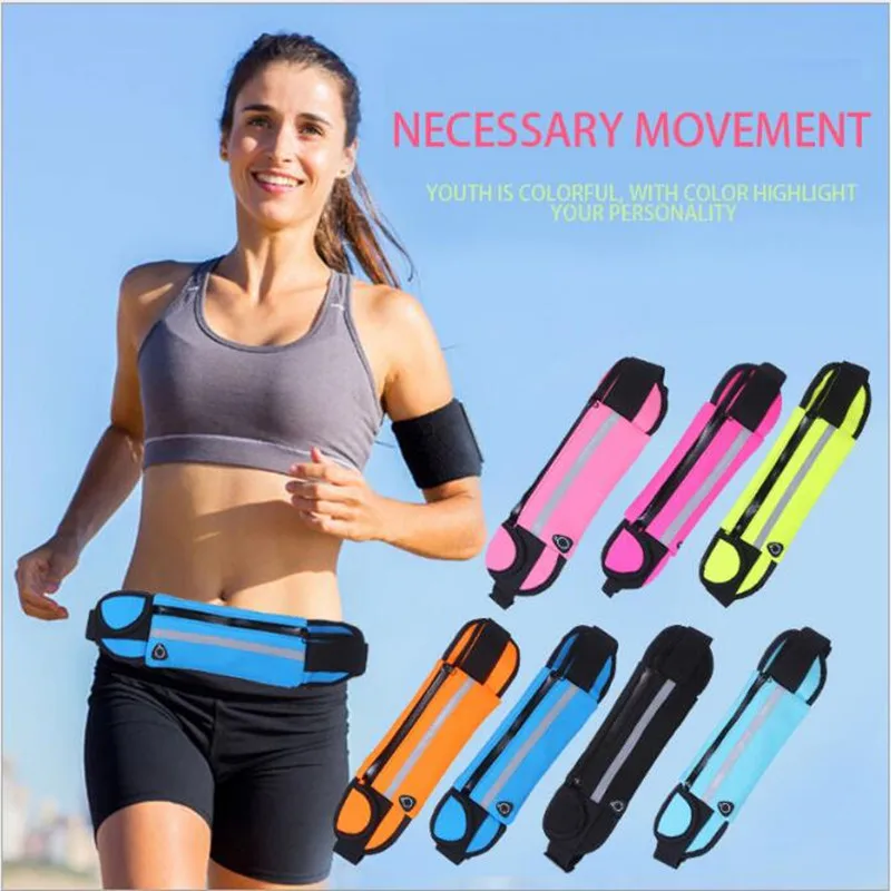 New Fashion Outdoor Running Waist Bag Waterproof Mobile Phone Holder
