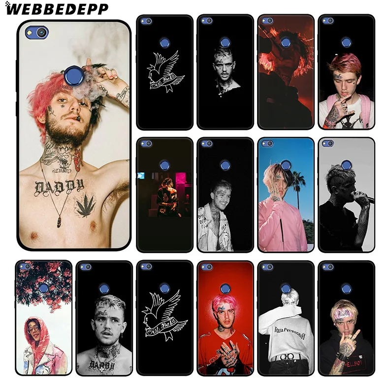 

WEBBEDEPP Lil Peep Rip Soft Silicone Case for Huawei Honor Mate 20 10 8X 8C 8 6A 7A 7X 7C Lite Pro TPU