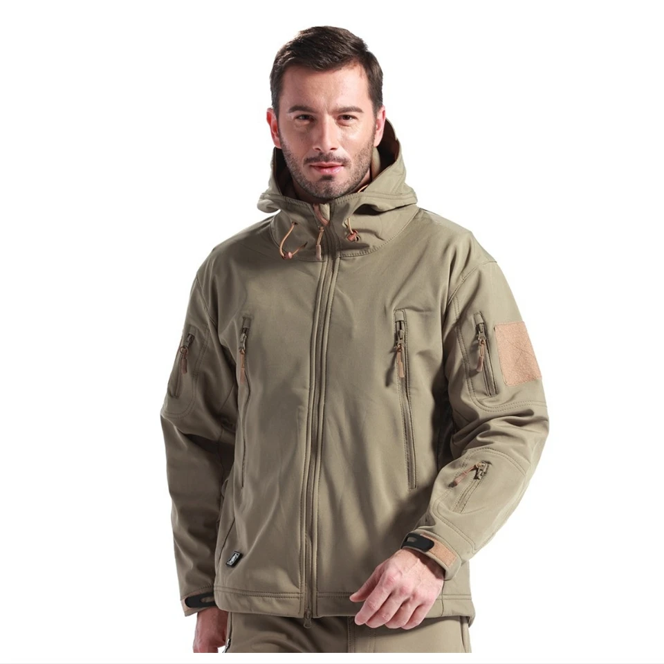 Новая тактическая куртка TAD Gear из софтшелла камуфляжная уличная HIiking для мужчин