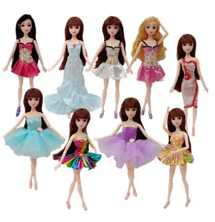 

On Sale 12 Joint 30CM Doll Toys Chinese Doll Fashion Change Dress Princess Girl Gift