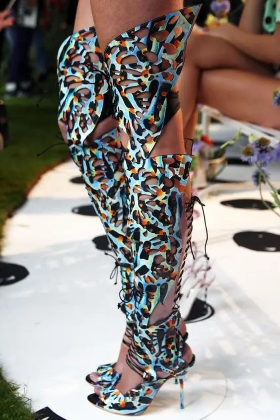 Sestito/Лидер продаж 2018 года женские пикантные разноцветные сандалии гладиаторы с