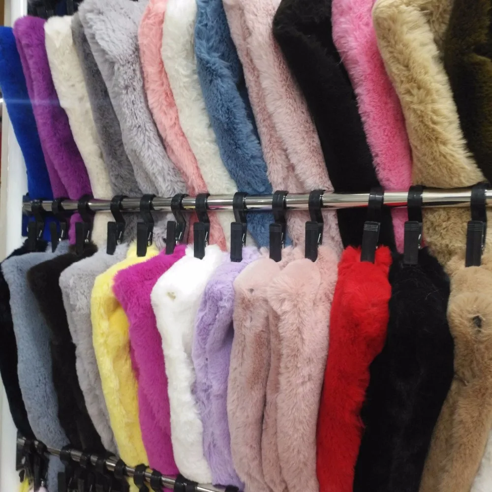 

2CM big rabbit hair 1500g rabbit hair color complete clothing toy jewelry flannel fabric