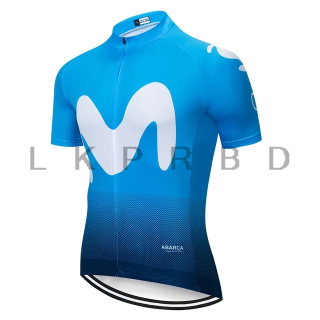 

2019 Movistar Cycling Jersey Summer Racing Cycling Clothing Ropa Ciclismo Short Sleeve mtb Bike Jersey Shirt Maillot Ciclismo