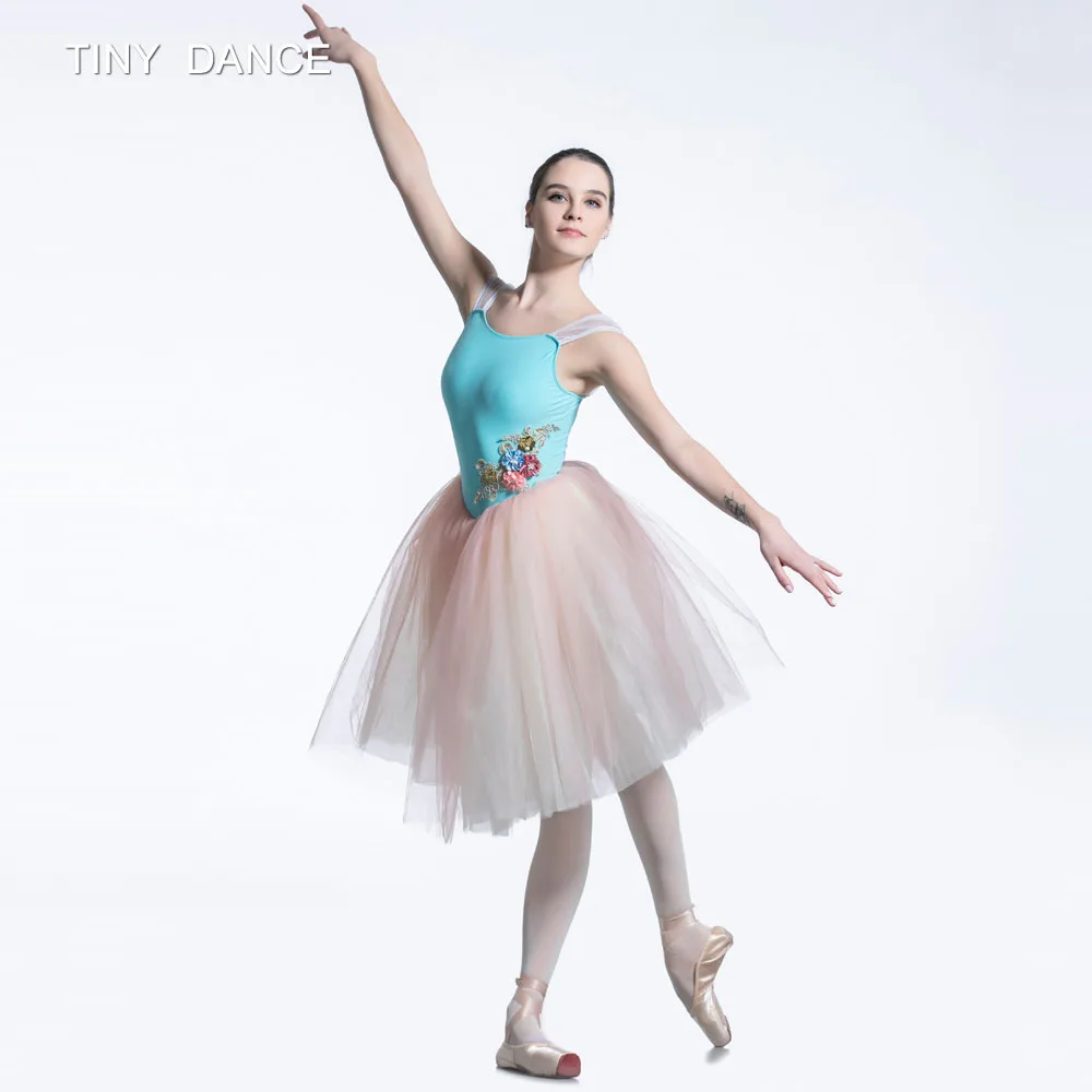 us 39 0 new design of adult girls long romantic length ballet dance tutus ballerina dress pink tutu costumes womens dance wear 19337 in ballet from ballerina design