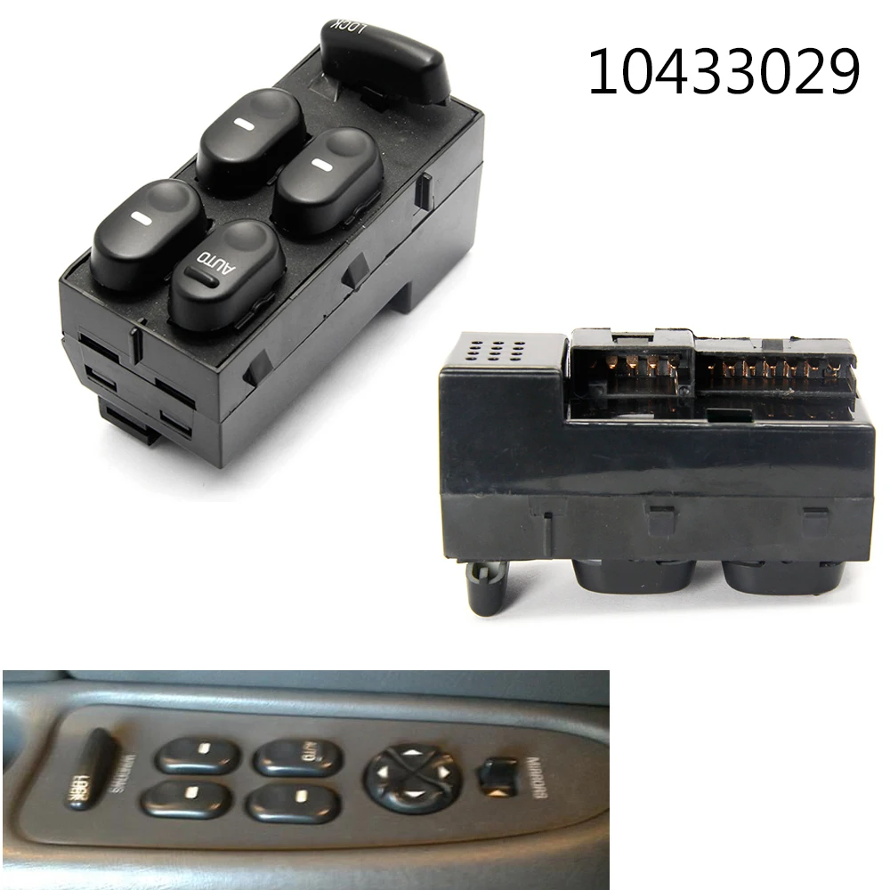 Master Power Window Lock Switch for Buick Century Regal 1997-2005 10433029 US