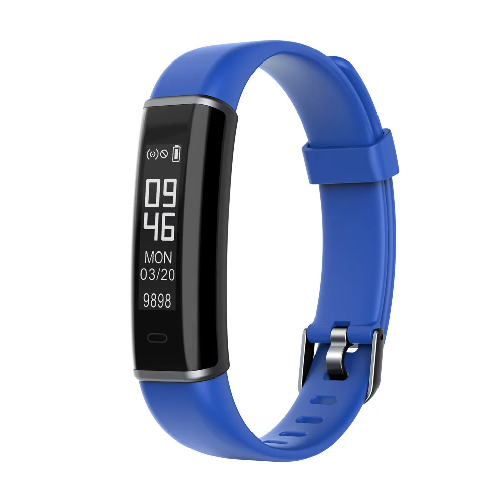 Ultra Slim Smart Bracelet IP67 Waterproof 24 hour Heart Rate Monitor Fitness Tracker Bluetooth