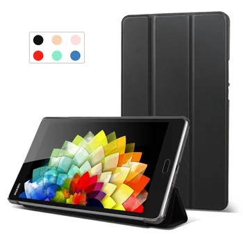 

For Huawei MediaPad M3 8.4 (BTV-W09/BTV-DL09) Smart Slim Protective Case Stand Cover 3-fold Auto Wake/Sleep