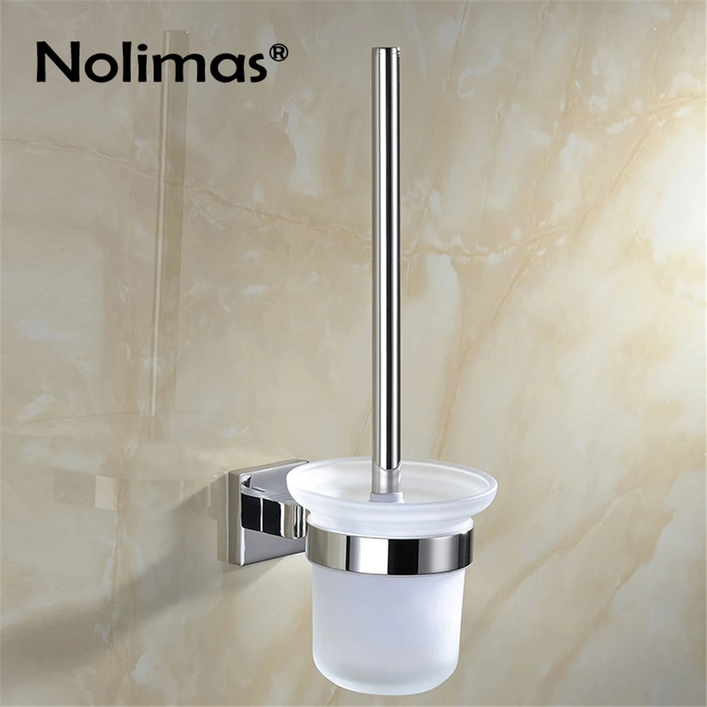 SUS Stainless Steel Bathroom Brush shelf Alloy Chrome Finished Mirror