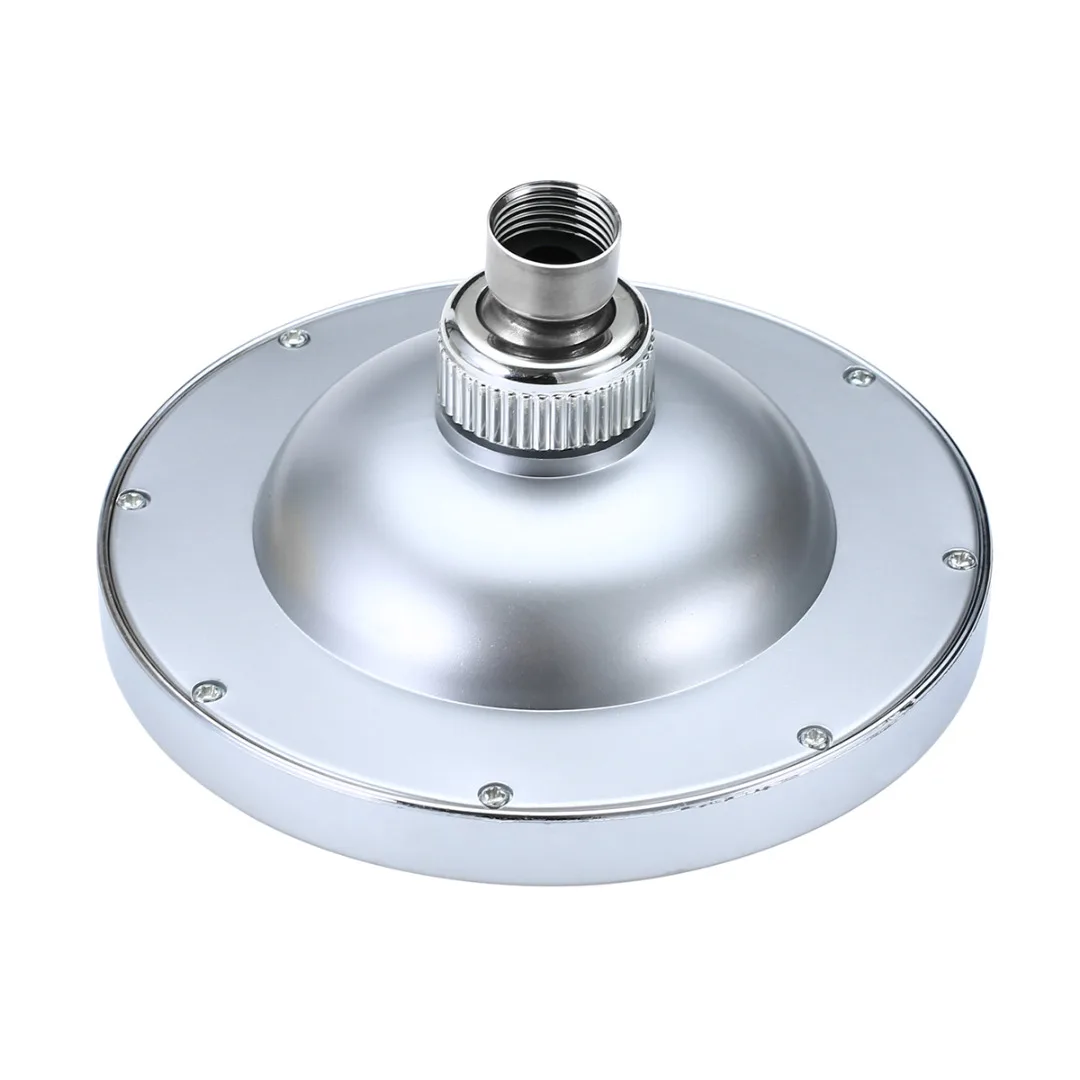 6 Inch Large Ultra-thin Showerheads Rain Round Shower Head Chrome Finish With Swivel Ball Connection For Bath Accessories Mayitr