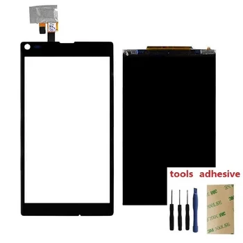 

For Sony Xperia L S36h C2104 C2105 Touch Screen Digitizer Sensor + LCD Dispaly Screen + Adhesive + Kits