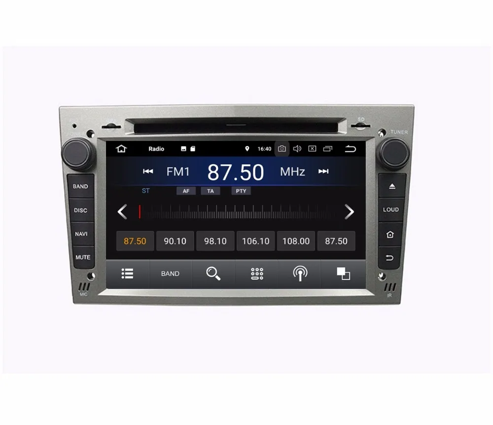 Android 8 1 Автомобиль Радио DVD gps мультимедийное головное устройство для Opel Vectra Antara