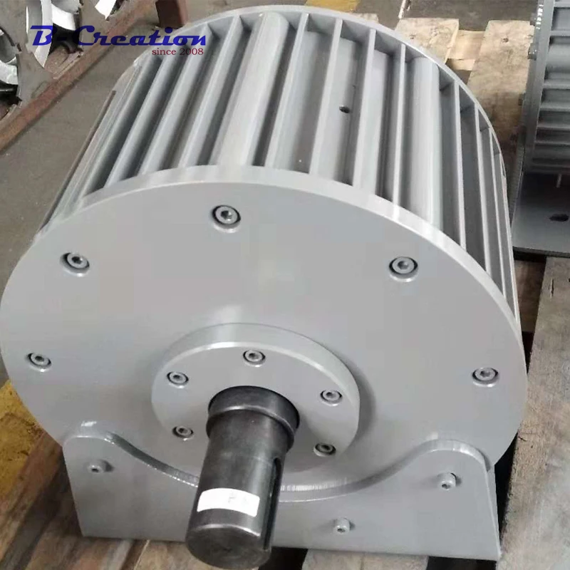 

Factory direct sales 15KW 220v 360v ac rare earth low RPM permanent magnet generator for home use