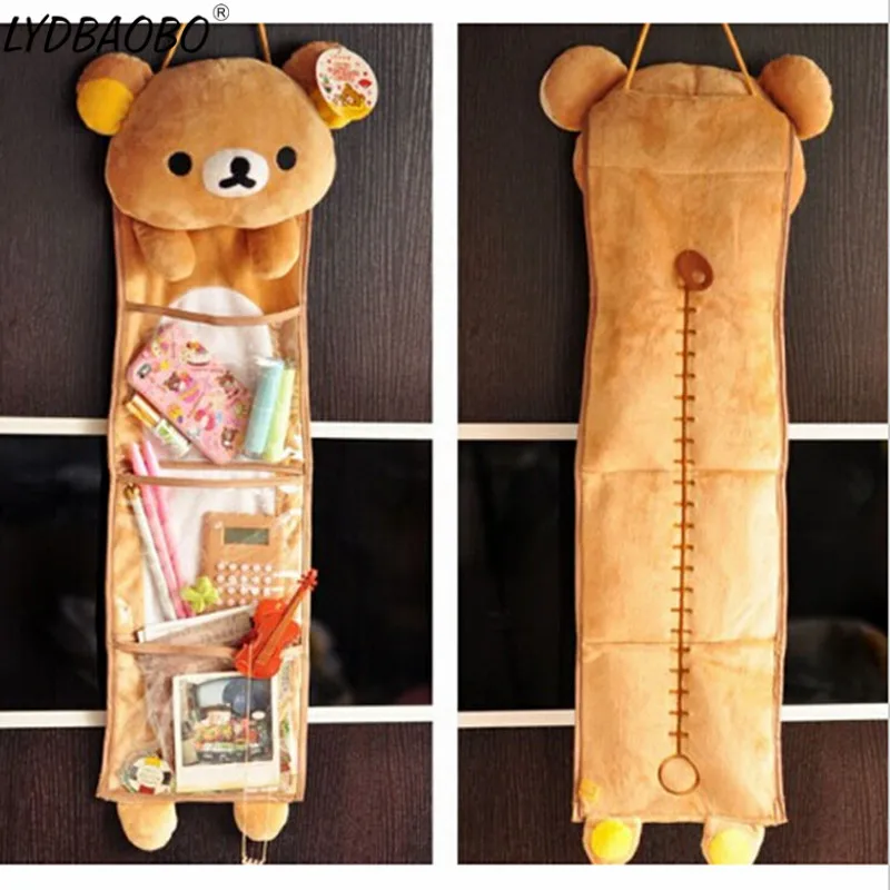 1pc-Super-Cute-Soft-Plush-Rilakkuma-Long-Hanging-Storage-Bag-Toy-Kawaii-Hanging-Bag-Creative-Home