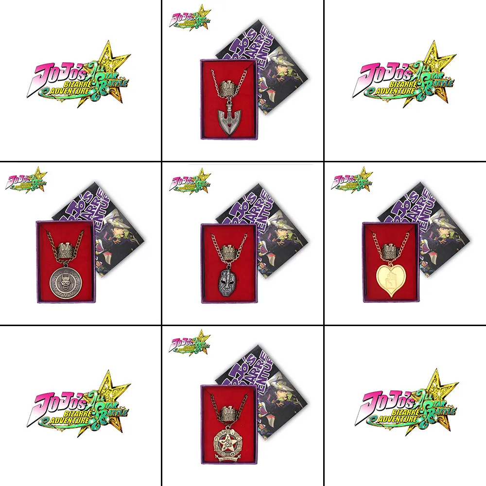 OHCOMICS крутая футболка аниме JoJo Bizzare Приключения JOJO Логотип Металл сердечки