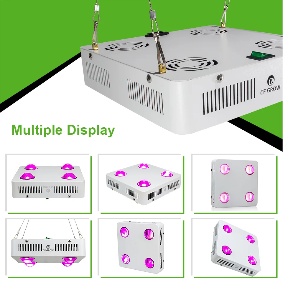 CF расти 300 Вт 600 светодио дный COB LED светать полный спектр Крытый гидропоники парниковых роста растений освещение заменить НЛО растет лампа