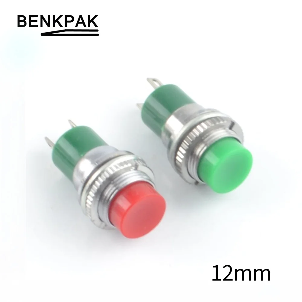 

2019 Time-limited New Ccc Light Switch Sensor De Movimento 1pc 12mm Momentary Pushbutton Switch Ds-324