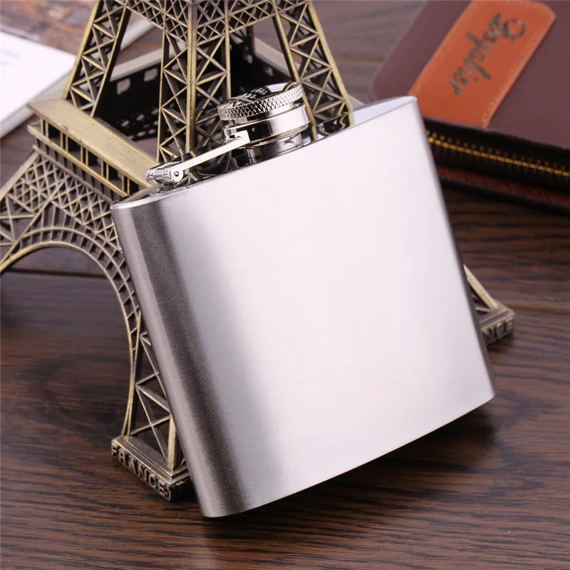 

1pc Mini Portable 5oz Stainless Steel Alcohol Whiskey Wine Pot Hip Flask Flagon Gifts for Drinker Sale