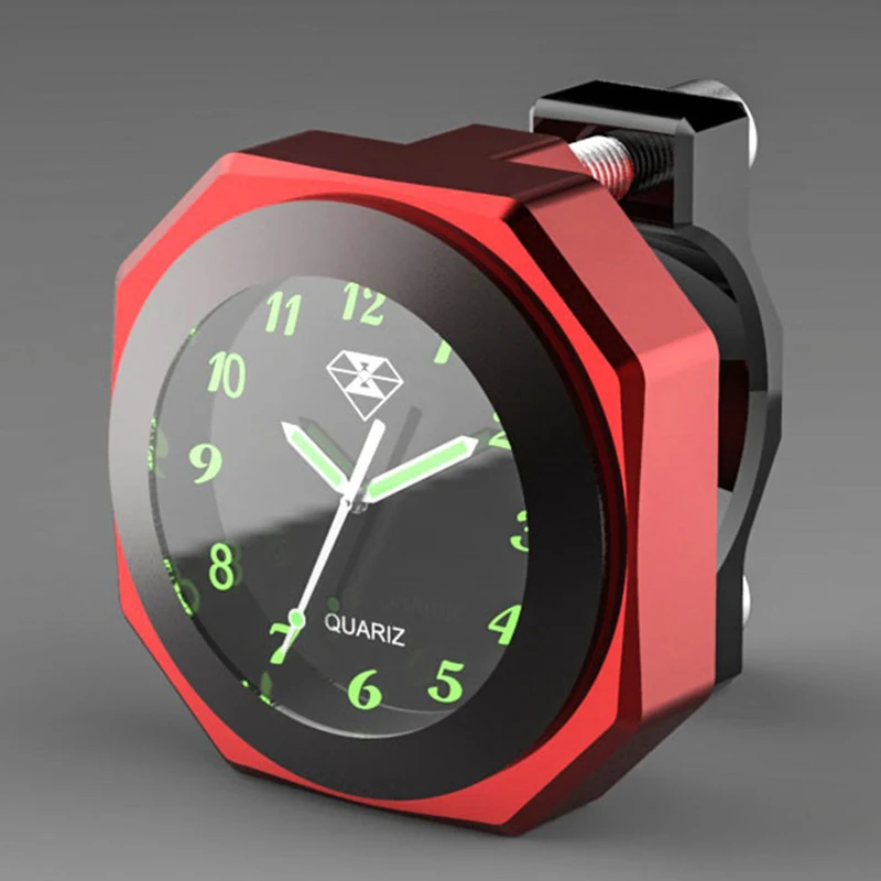 Universal Waterproof 7/8 Motorcycle Bike Handlebar Mount Clock Watch
