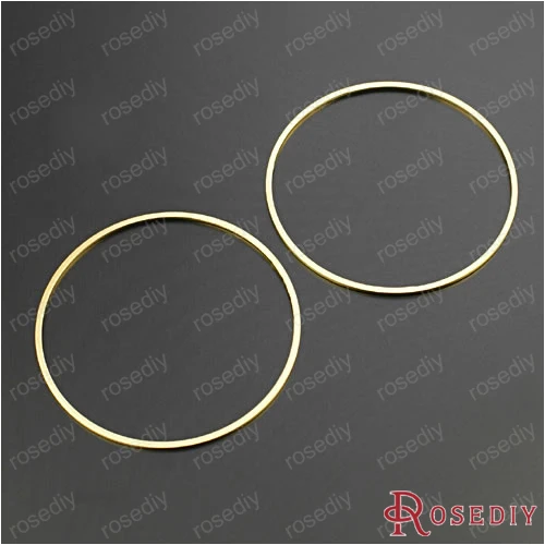 

Wholesale 50mm x 1.1mm Imitation Rhodium/Gold color/Antique bronze Copper Solid Closed Rings Diy Findings Accessories 20 pieces