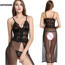 Сексуальное женское белье, длинные черные марлевые экзотические платья, сексуальные пижамы, ночные рубашки, соблазнительные сексуальные костюмы, нижнее белье