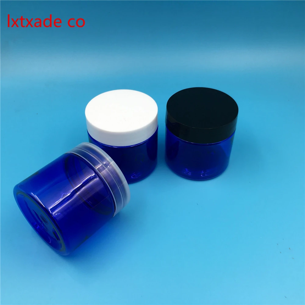 50 г/мл Royalblue синяя пластиковая бутылка сосуд многоразового использования косметические баночки для крема 50 мл пустые косметические контейнеры