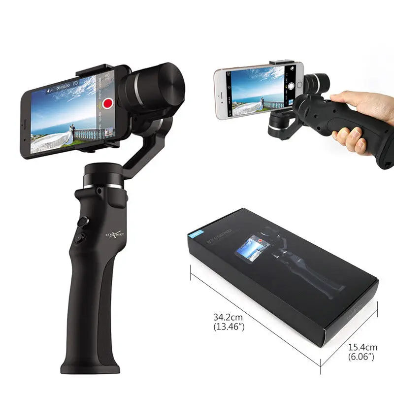 

Smartphone Handheld Gimbal 3-Axis Stabilizer for Phone Action Camera Bluetooth APP Selfie Stick estabilizador