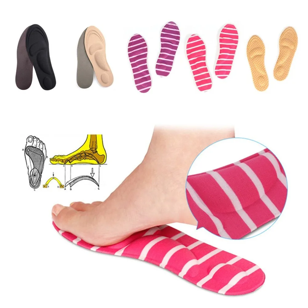 

4D Sponge Arch Support Walking Insoles Massage Sweat-absorbing Insoles