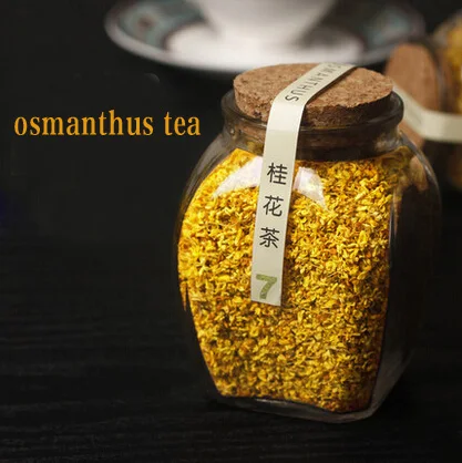 

Top grade osmanthus tea Chinese special scented tea flower tea, relaxing mood health care Weight loss food