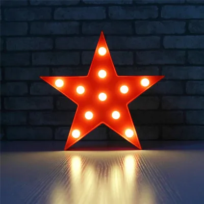 Jiaderui милые 3D Звезда Night Light Детские Ночной сон лампы Декор для детей Спальня Детский подарок Игрушечные лошадки лампа