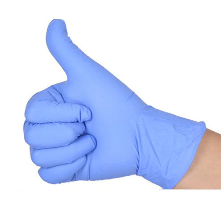 

NEW Safurance 100pcs Acid Alkali Extra Strong Free Nitrile Disposable Gloves Electronics Laboratory Workplace Safety