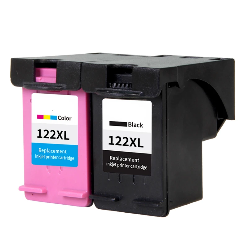 2pcs Ink Cartridge replacement for HP 122 XL Compatible for Deskjet 1000 1050 2000 2050 2050s