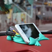 Автомобильный орнамент силиконовый нескользящий коврик держатель для телефона автомобильный интерьер многофункциональное украшение милый липкий коврик аксессуары подарок