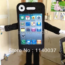 Талисман EMS Скидка сотовый телефон Iphone талисман костюм Рождество Пасха День Святого Валентина талисман костюм