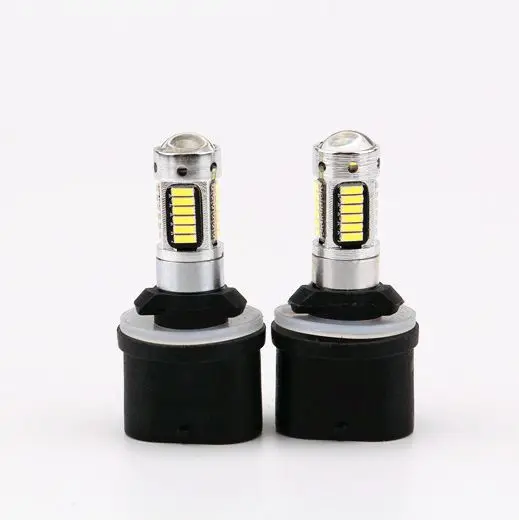 

White 25W LED 30 SMD 880 PG13 H27W1 892 899 Car Bulb Fog Light Driving Headlight Lamp 4014